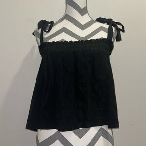 Black Tie Shoulder Top